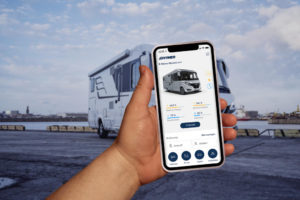 Hymer Connect App voor meer gebruiksgemak, veiligheid en comfort