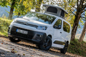 Sportieve minicamper Alpincamper