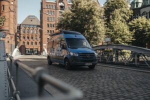 Hymer Free S Blue Evolution buscamper op Mercedes Sprinter