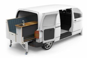 Plugvan ‘Small’ campermodule voor kleinere bestelwagens